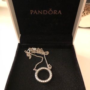 Hearts of PANDORA pendant necklace